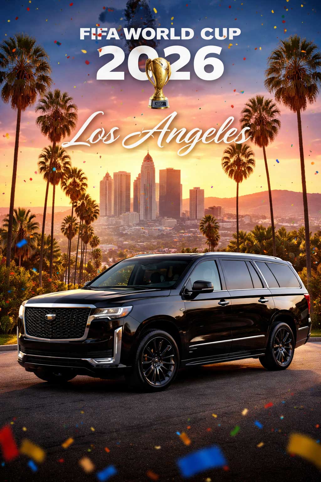 FIFA World Cup 2026 Luxury Transportation in Los angeles